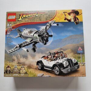 LEGO Indiana Jones and the Last Crusade Fighter Plane Chase 77012 , new
